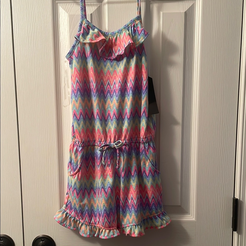 Colorful Zigzag Kids Romper